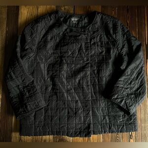 NORTHERN REFLECTIONS • quilted jacket black water repellant contemporary layer